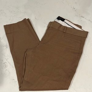 Banana Republic Sloan slim fit ankle pants size 6P camel color